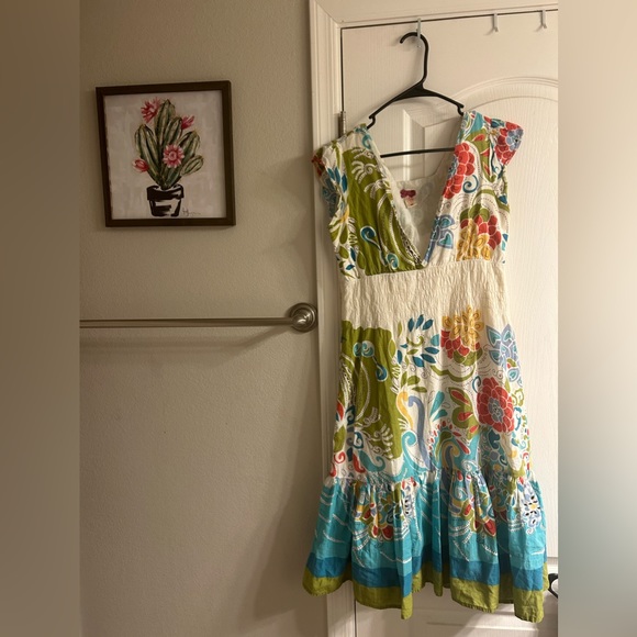 DOWNEAST woman’s floral pattern dress size medium - Picture 1 of 6